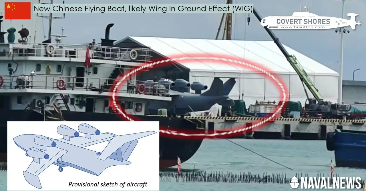 Bohai Sea Monster Chinese Ekranoplan (C)